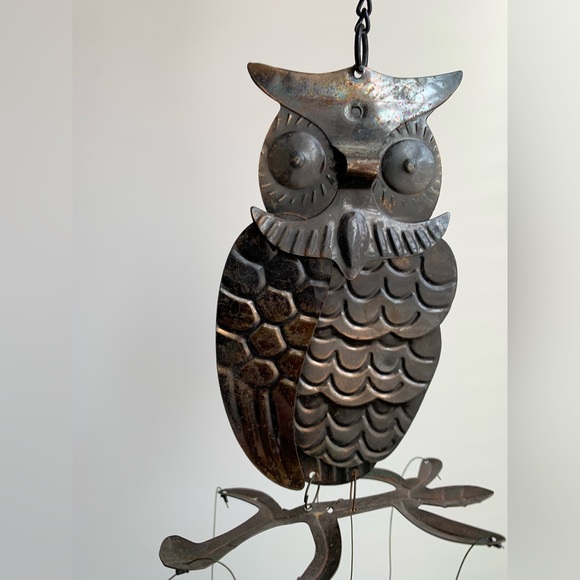 Vintage owl  Bird wind chime (video) - Picture 4 of 9